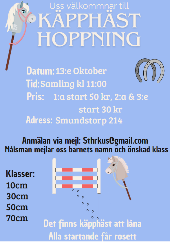 Käpphästhoppning 13 oktober