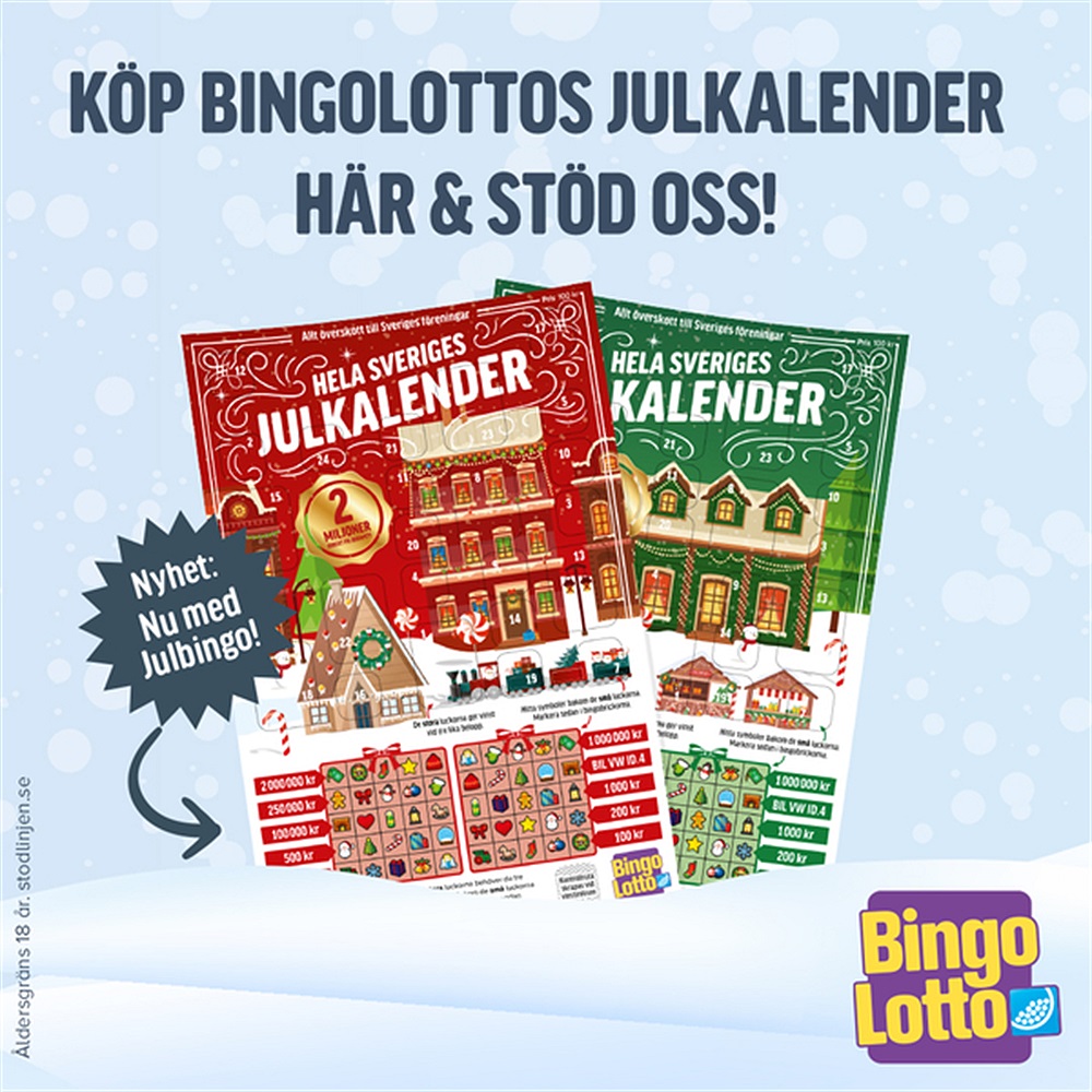 Bingolottos julkalender