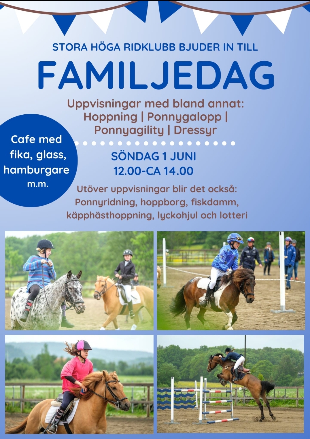 Familjedag 1 juni kl.12,00