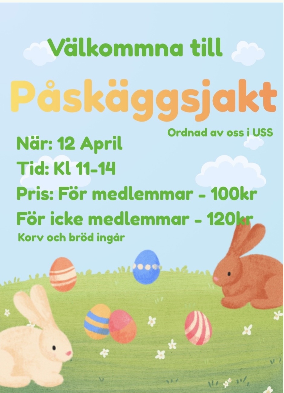 Påskäggsjakt 12 april