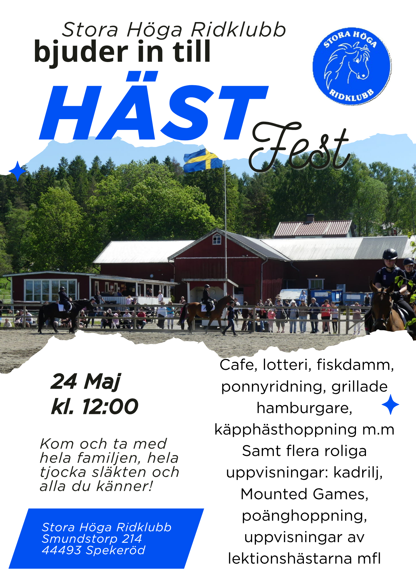 Hästfest 24 maj